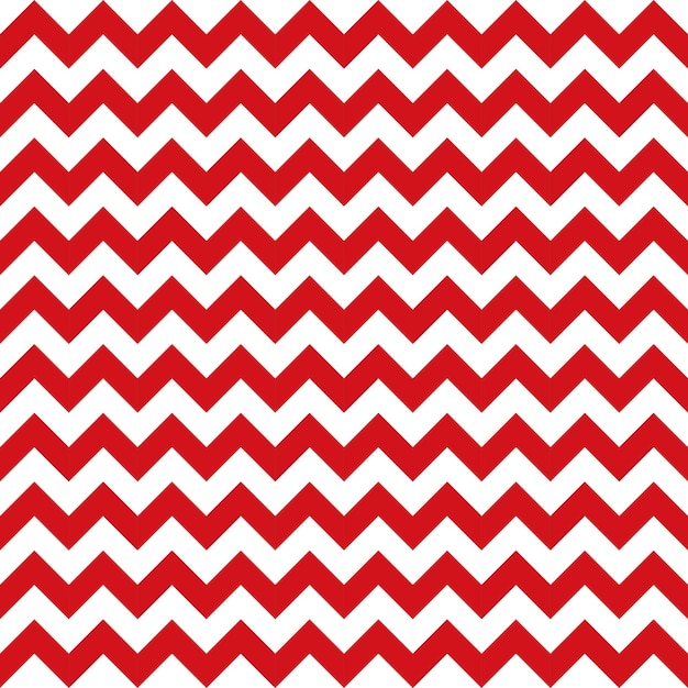 Vetor padrão chevron vermelho e branco