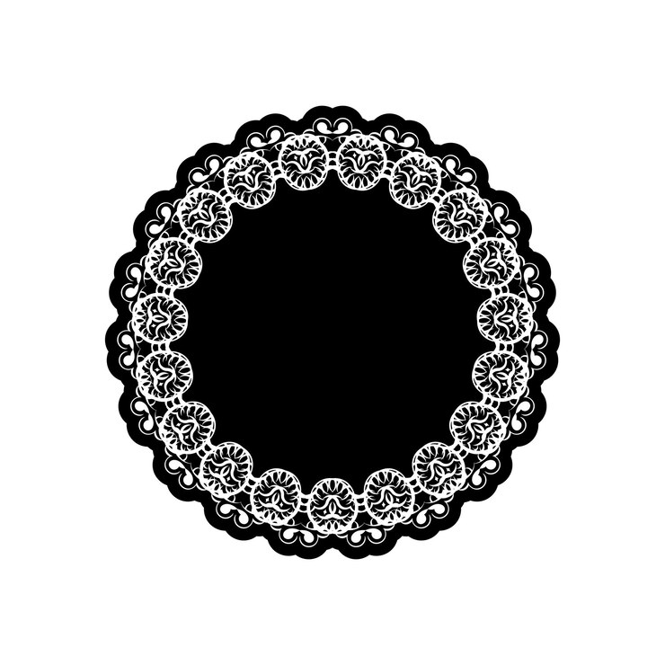 Vetor padrão circular em forma de mandala para decoração de tatuagem henna mehndi