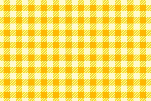 Fundo Xadrez Escocês, Origem Escocesa, Amarelo, Xadrez Amarela