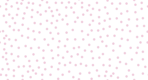 Padrão de bolinhas sem costura vector textura repetitiva bolinhas com fundo pastel de cor padrão de bolinhas rosa ilustração vetorial de textura de embrulho de polca rosa