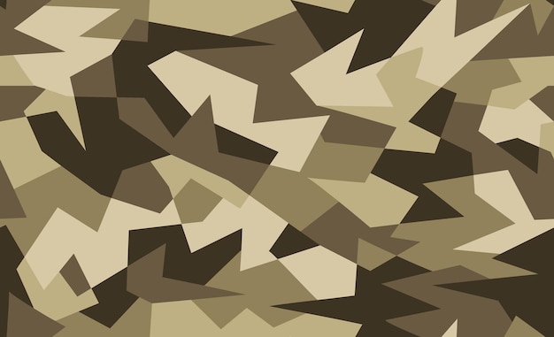 Padrão de camuflagem sem costura para vestuário de exterior