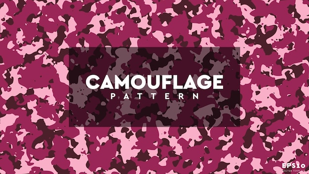 Vetor padrão de camuflagem