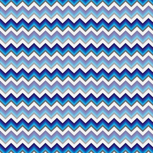 Padrão de Chevron em zigue-zague azul