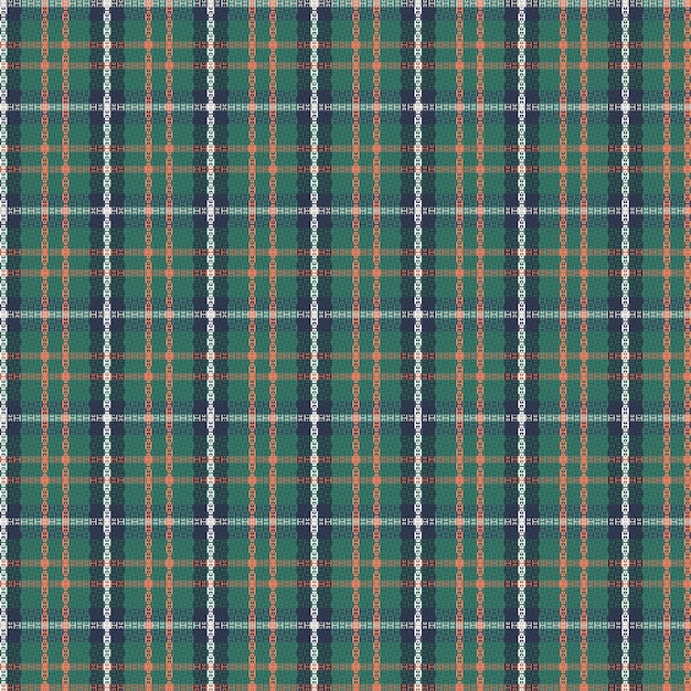 Padrão de cor retrô tartan ou xadrez