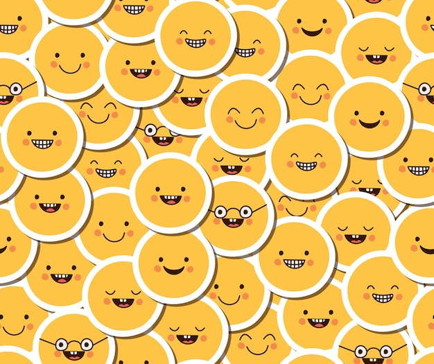 Padrão de emojis