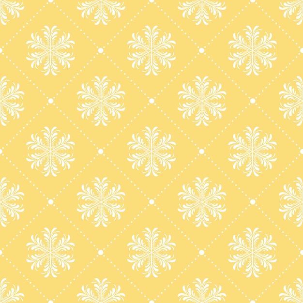 Padrão de flocos de neve para fundo de inverno. ilustração de estilo retro e criativo