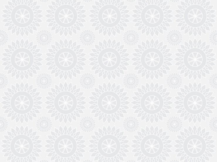 padrão de flor em um fundo branco