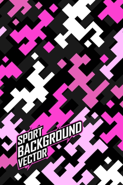 Padrão de fundo abstrato do esporte