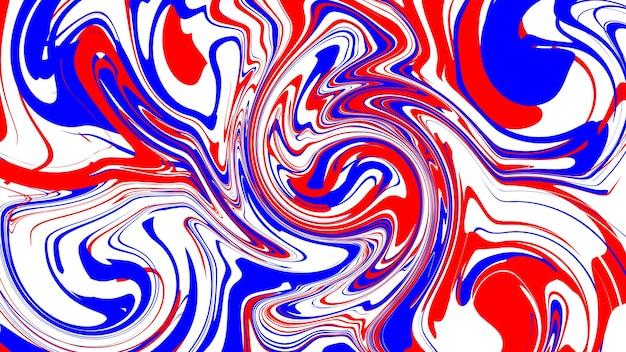 Padrão de fundo de textura de mármore abstrato vetor de design moderno vermelho branco azul