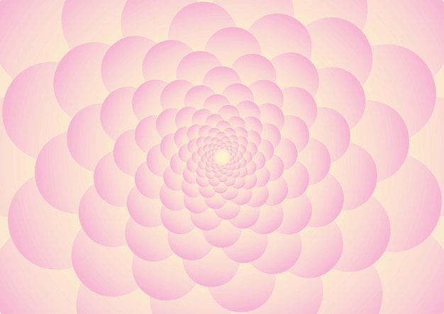 Padrão de fundo espiral círculo gradiente rosa