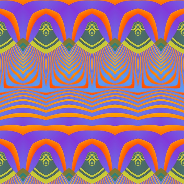 Vetor padrão de fundo sem costura padrão geométrico abstrato imagem vetorial