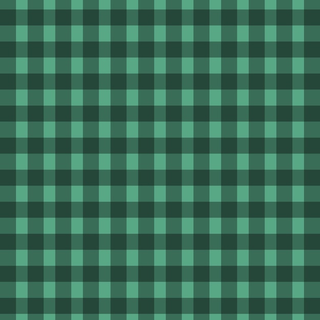 Padrão de fundo xadrez de toalha de mesa verde