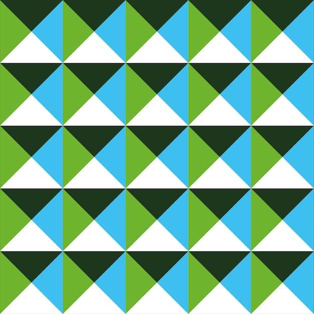 Vetor padrão de geometria verde