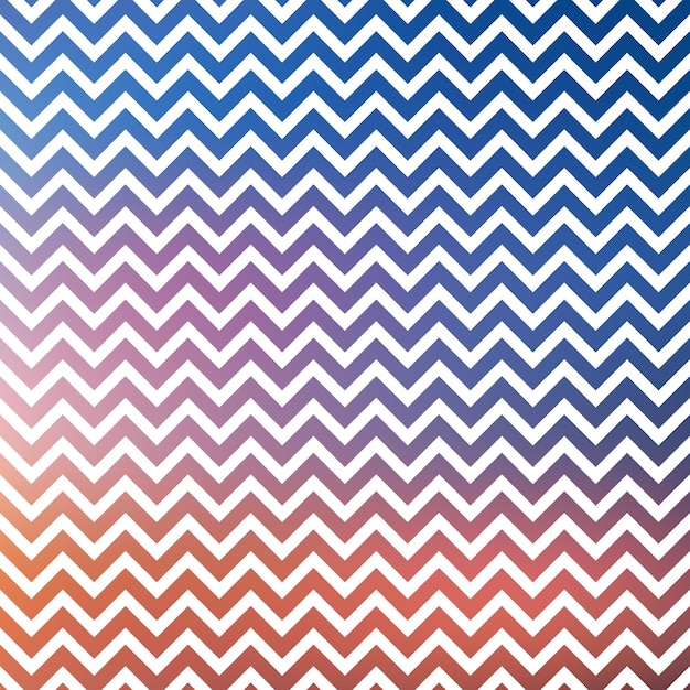 Padrão de gradiente zig zag, fundo geométrico abstrato. Ilustração de estilo elegante e luxuoso