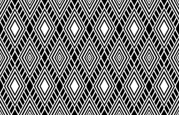 Padrão de ikat sem emenda. fundo abstrato para design têxtil, papel de parede, texturas de superfície, embrulho