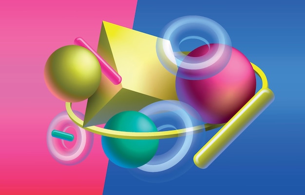 padrão de ilustração de fundo abstrato modelo vetorial de forma de design moderno wa horizontal
