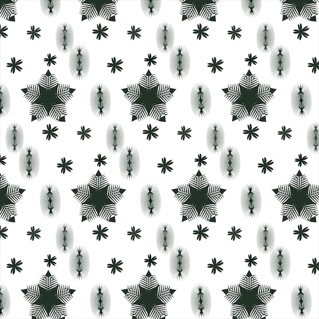 Padrão de luxo sem costura com folhas de palmeira Fundo floral moderno e elegante