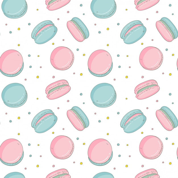 Padrão de macaroons sem emenda