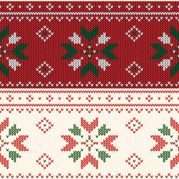 Padrão de malha de Natal.