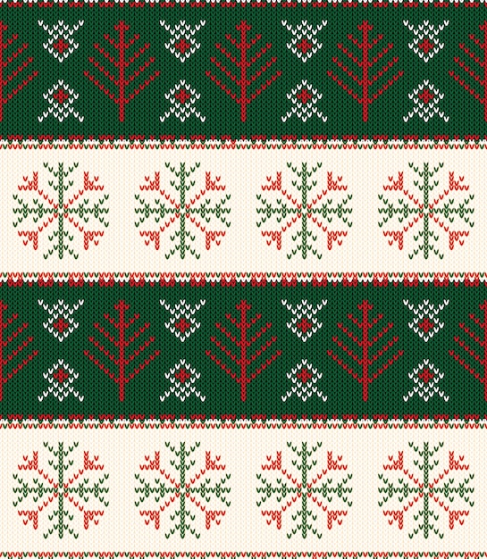 Padrão de malha de Natal.