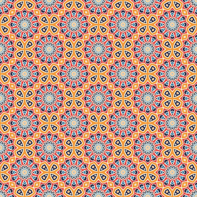 Padrão de mandala ornamental de luxo