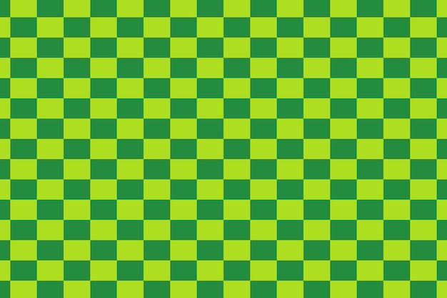 Vetor padrão de mosaico de retângulo quadriculado verde fundo de vetor de tabuleiro de xadrez em branco