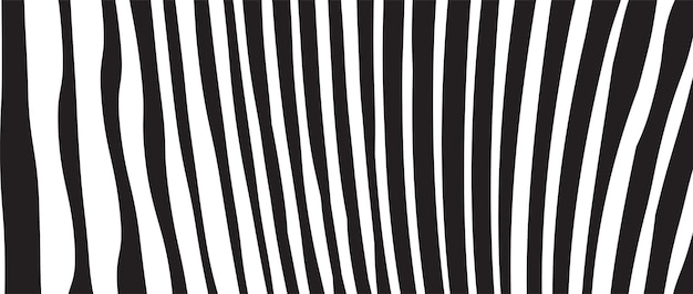 Padrão de onda de zebra selvagem com fundo abstrato elegante e preto e branco xA