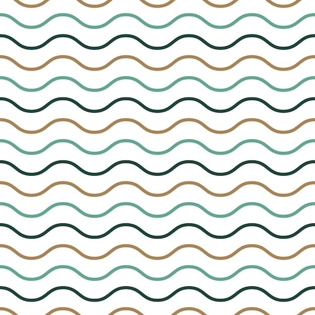 Padrão de ondas. fundo geométrico simples. ilustração de estilo criativo e elegante