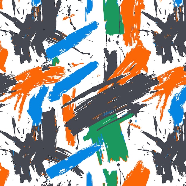 Padrão de pincelada de pintura abstrata Foto de estoque