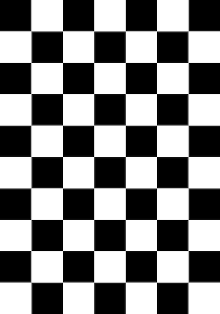 Padrão de quadrados preto e branco vertical