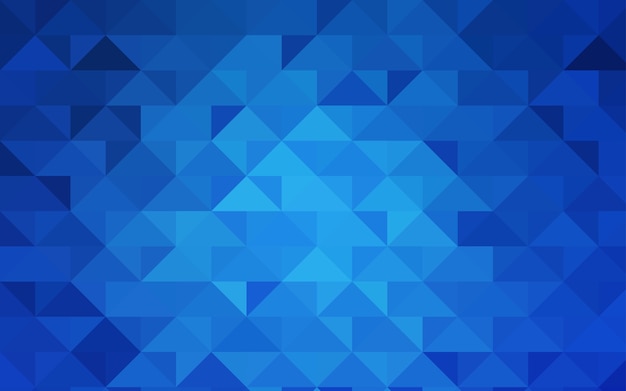 Padrão de triângulo embaçado vector azul claro