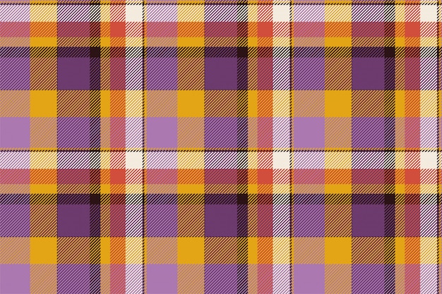 Padrão de xadrez sem costura tartan escócia. tecido de fundo retrô. praça de seleção vintage cor geométrica.