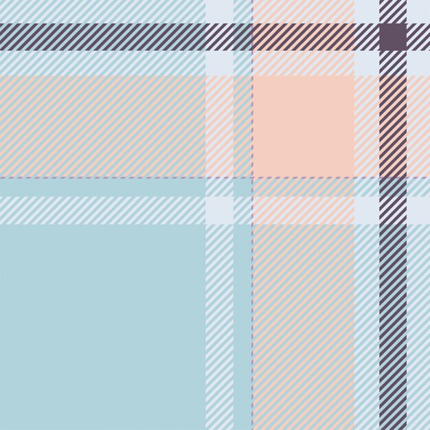 Padrão de xadrez sem costura Tartan Escócia. Tecido de fundo retrô. Textura quadrada geométrica de cor de seleção vintage.