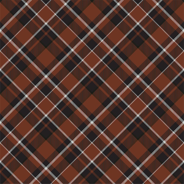 Padrão de xadrez sem costura tartan escócia. tecido de fundo retrô. textura quadrada geométrica de cor xadrez vintage