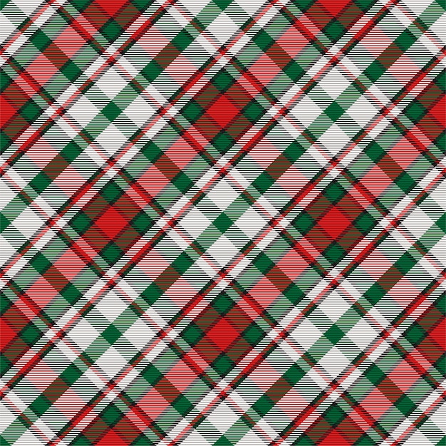 Padrão de xadrez sem costura Tartan Escócia. Textura geométrica vintage
