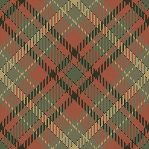 Padrão de xadrez sem costura tartan escócia