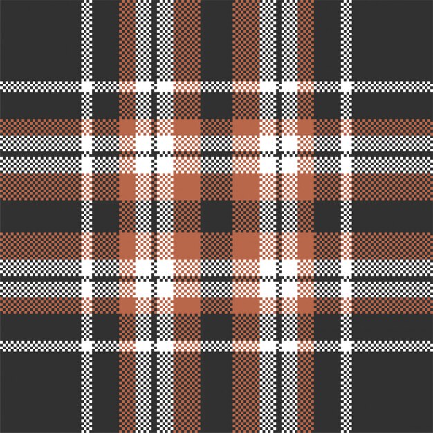 Padrão de xadrez sem costura tartan escócia