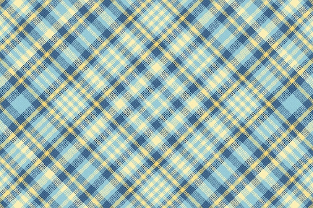 Padrão de xadrez tartan com textura e cor de verão