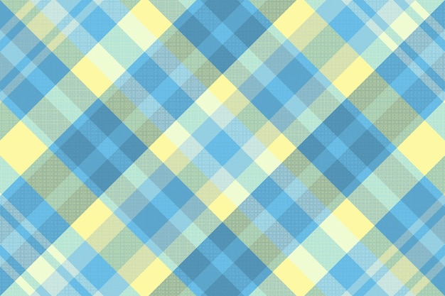 Padrão de xadrez tartan com textura e cor de verão