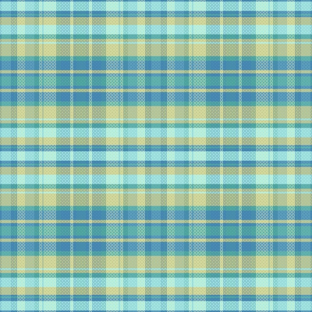 Padrão de xadrez tartan com textura e cor de verão