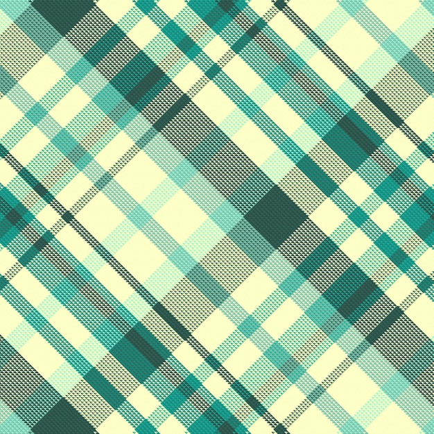 Padrão de xadrez tartan com textura e cor de verão