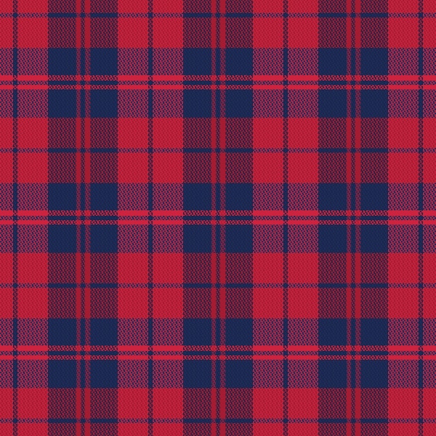 Padrão de xadrez tartan com textura