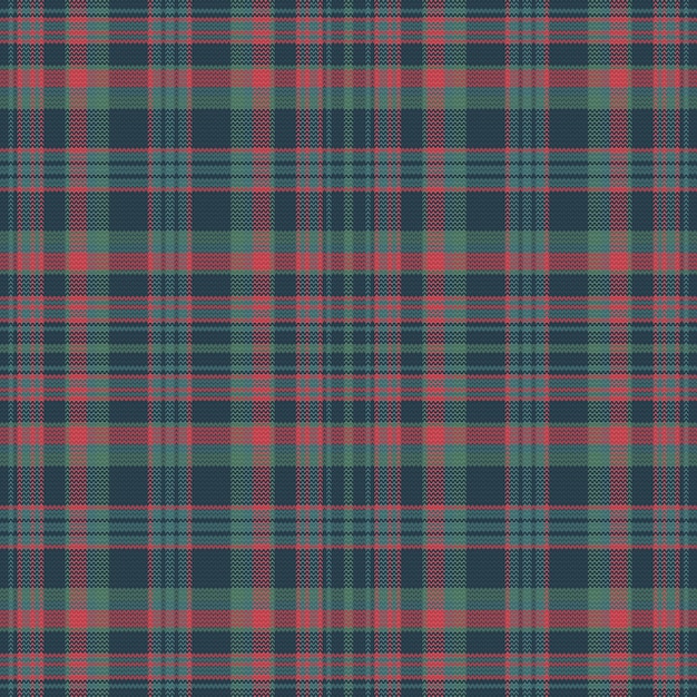 Padrão de xadrez tartan com textura