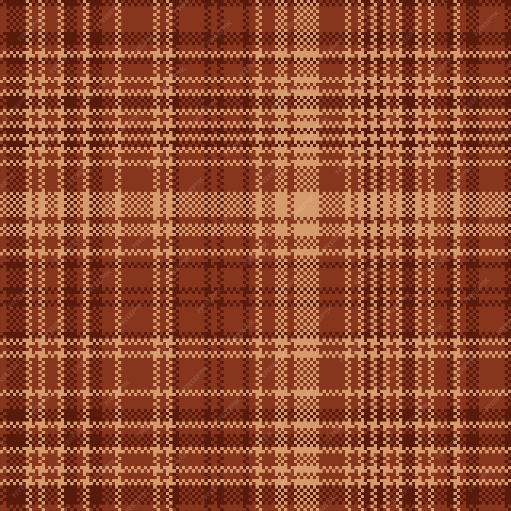 Plano de fundo padrão xadrez tartan sem emenda. textura de tecido.  ilustração vetorial., Vetor Premium em 2023