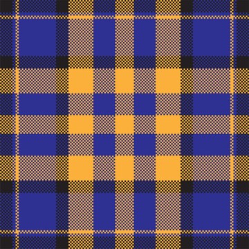 Padrão de xadrez tartan sem emenda. imprimir textura de tecido