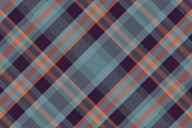 Padrão de xadrez tartano com textura