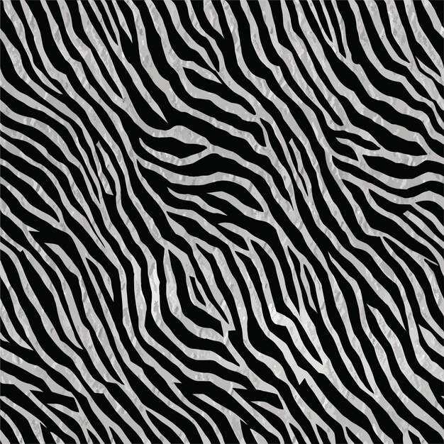 Vetor padrão de zebra abstrato colorido sem costura