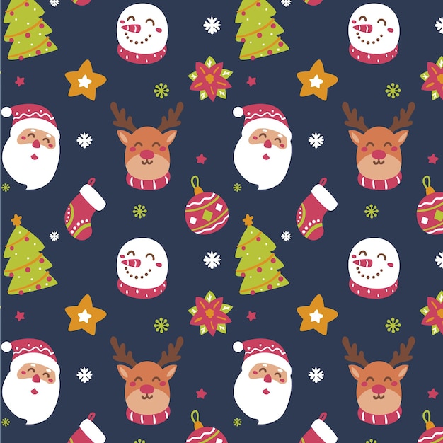 Padrão engraçado de natal