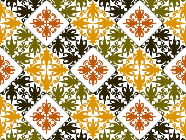 padrão étnico moderno elegante e elegante