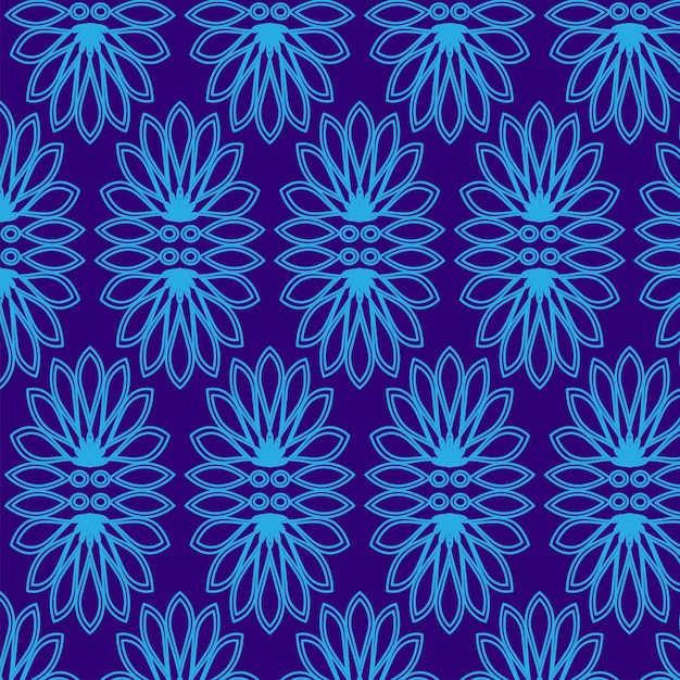 Vetor padrão floral abstrato fundo padrão de luxo ilustração vetorial elegante